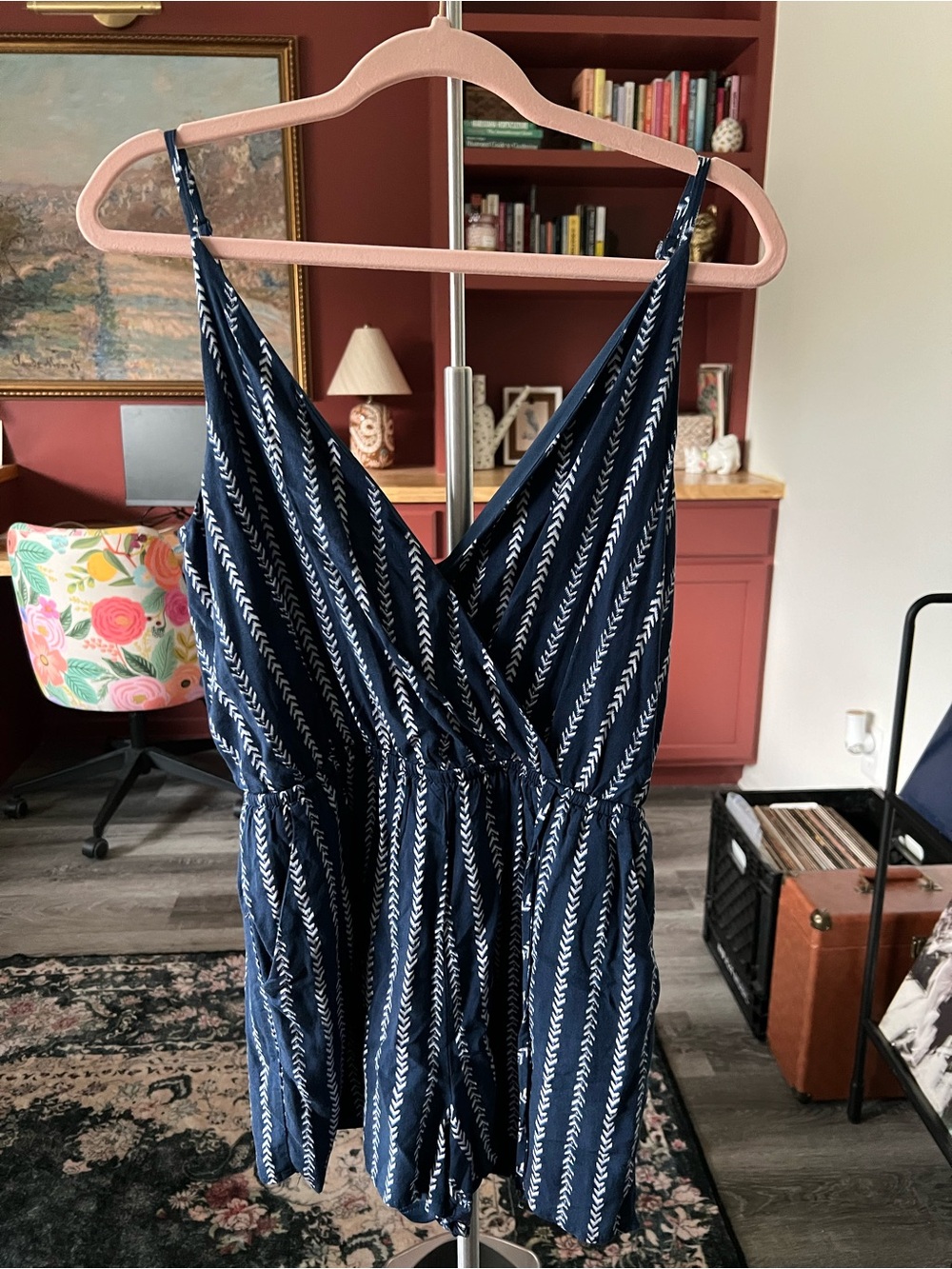 One Clothing Los Angeles V-Neck Romper